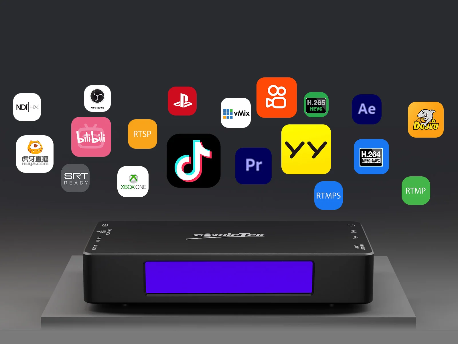 Zowietek 4K Hdmi Video Live Stream Encoder/Decoder, Ndi | Hx3, Video-Opname En Recorder, Srt/Rtmp (S)/Rtsp, 3.1.3 Versioni