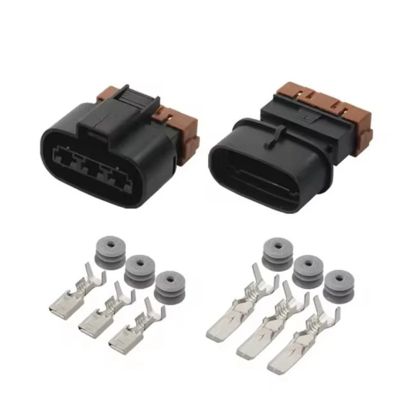 

1-20sets 3 Pin PK011-03027 PK015-03027 Female Male Automotive Waterproof Connector High Current Plug For Auto Wire Cables Socket