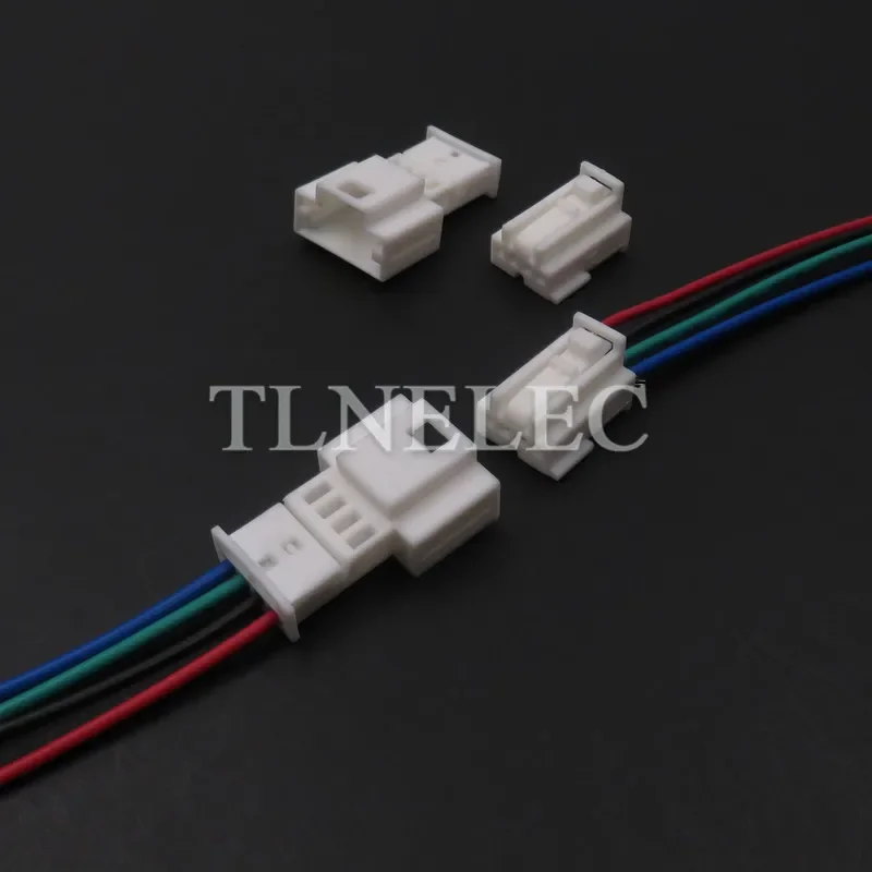 4 Pin Way Automotive Atmosphere Lamp Wiring Socket With Wires 2-929170-4 2-929170-1 A0385451228