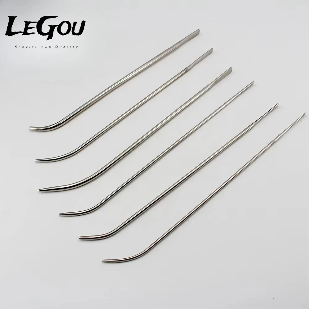 LeGou Professional  8 Fr-30 Fr Electric and Manual Urology Surgical Instruments Steel Male Urethral Dilator