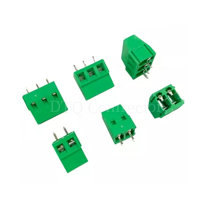 10Pcs Screw terminal type PCB KF128-2.54/3.5/3.81/5.0/5.08/7.5 mm  PCB Mini Screw Terminal Blocks for Wires2 p3p copper