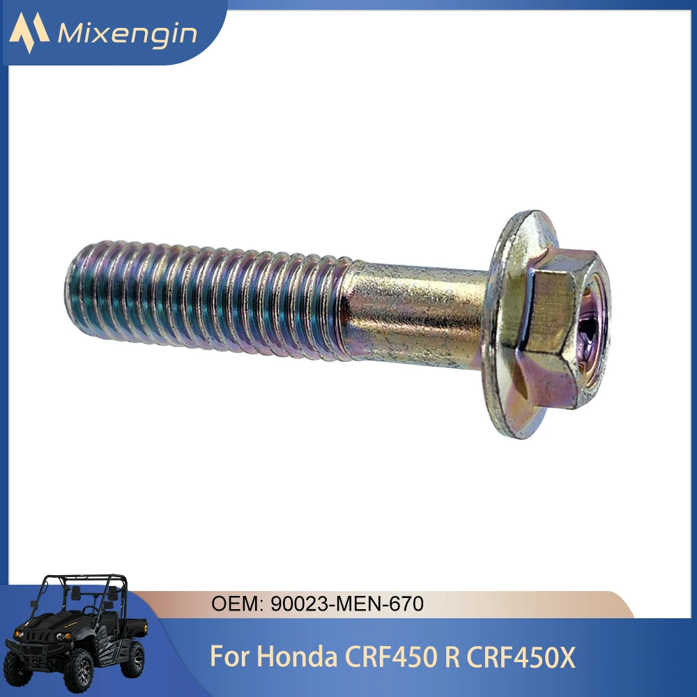 Left Crank Case Cover Flange Bolt For Honda CRF450 R CRF450X 90023-MEN-670