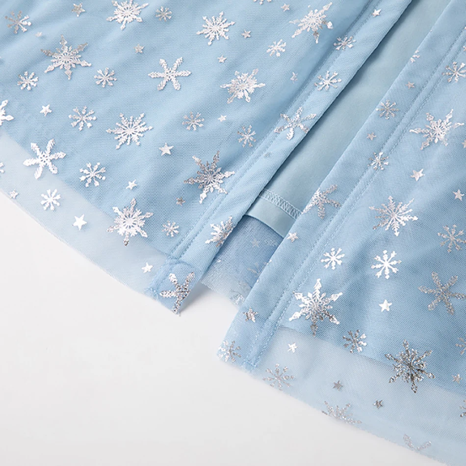 طفل عيد الميلاد كرنفال الكرة كيب فستان أزياء الهالوين الاطفال الأميرة تأثيري عباءة ملابس الشتاء الخريف فتاة إلسا شال