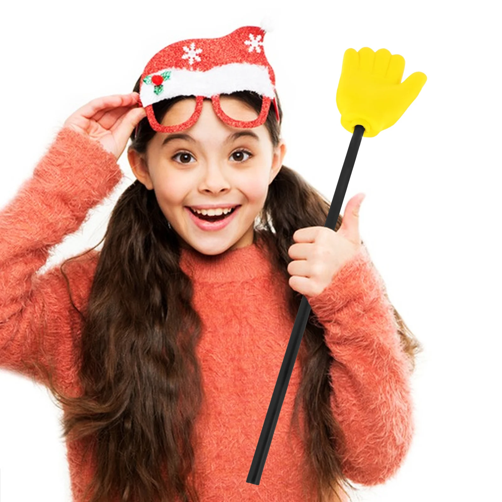 

Hand Finger Stick Practical Bright Color for Wedding Party Classroom Festival Teacher Tool