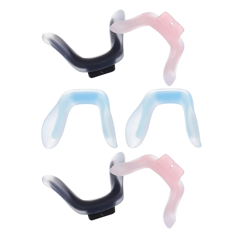 

6Pcs Children Glasses Silicone Nose Pads Soft Saddle Bridge Comfortable Non-Slip Eyeglass Nose Pad Replacement for School