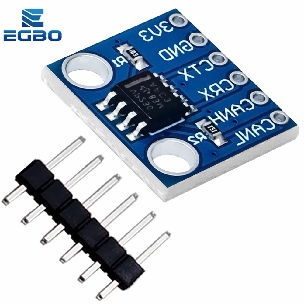 وحدة اتصال بالإرسال والاستقبال بالحافلة لاردوينو ، SN65HVD230 ، 1 5 10