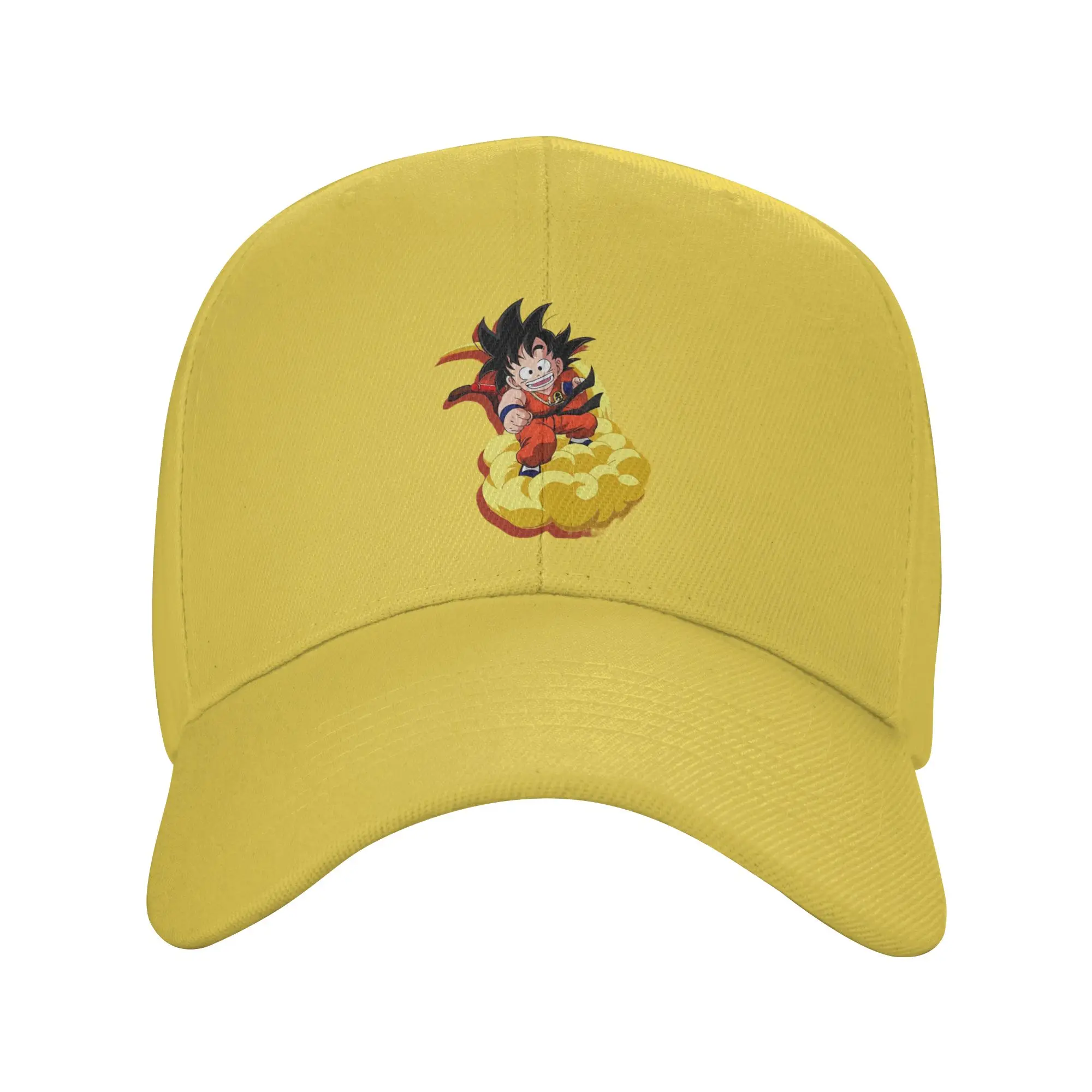 Gorra de Béisbol Casual con Diseño de Goku de Dragon Ball, Gorra Trucker para Gimnasio y Aire Libre, de Verano, Alta Calidad, para Hombre y Mujer, con Cierre a Presión
