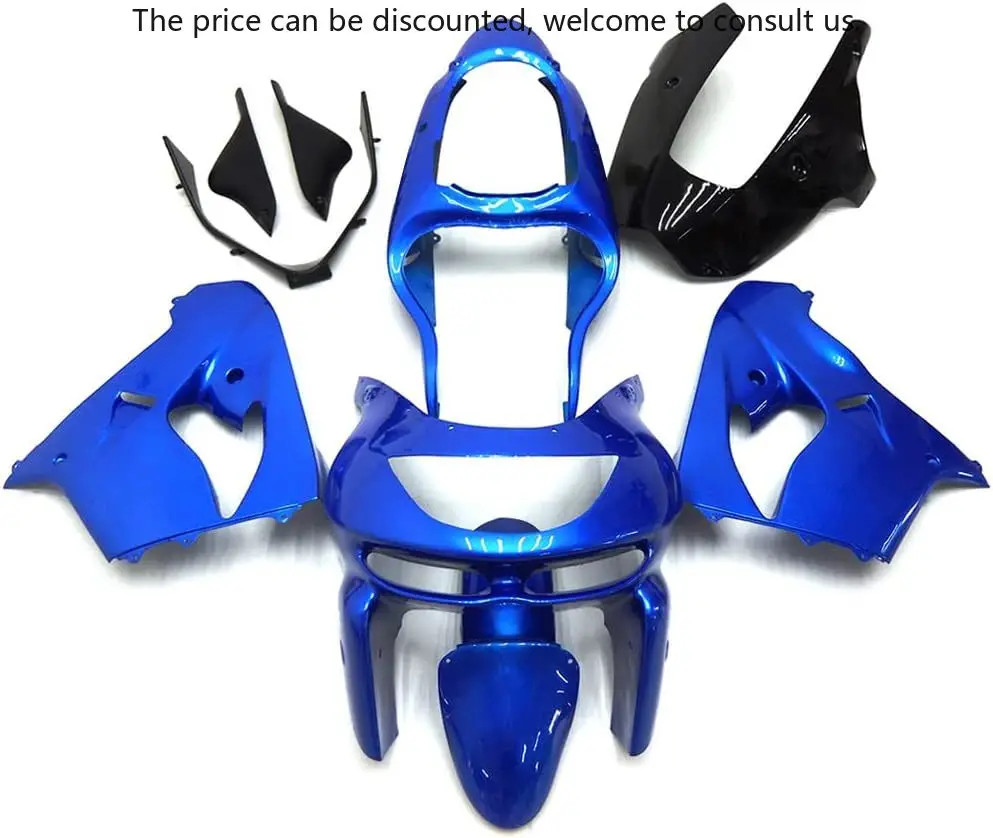 

Injection Fairings Kit Fit For Kawasaki ZX-9R 1998 1999 ZX9R NINJA 98 99 ABS Plastic Motorcycle Bodywork Gloss Blue Body Kits