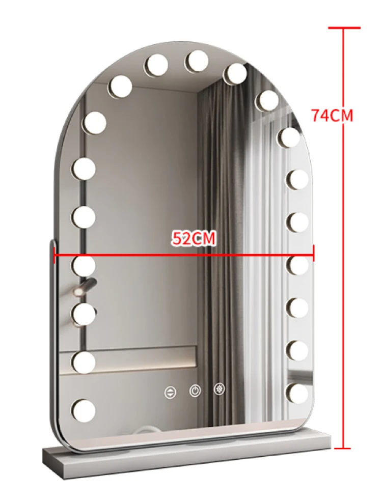 LED 메이크업 화장대 거울 조명 전구 미러라이트 메이크업 여자친구 선물 조명 확대 탁상 메이크업 거울
