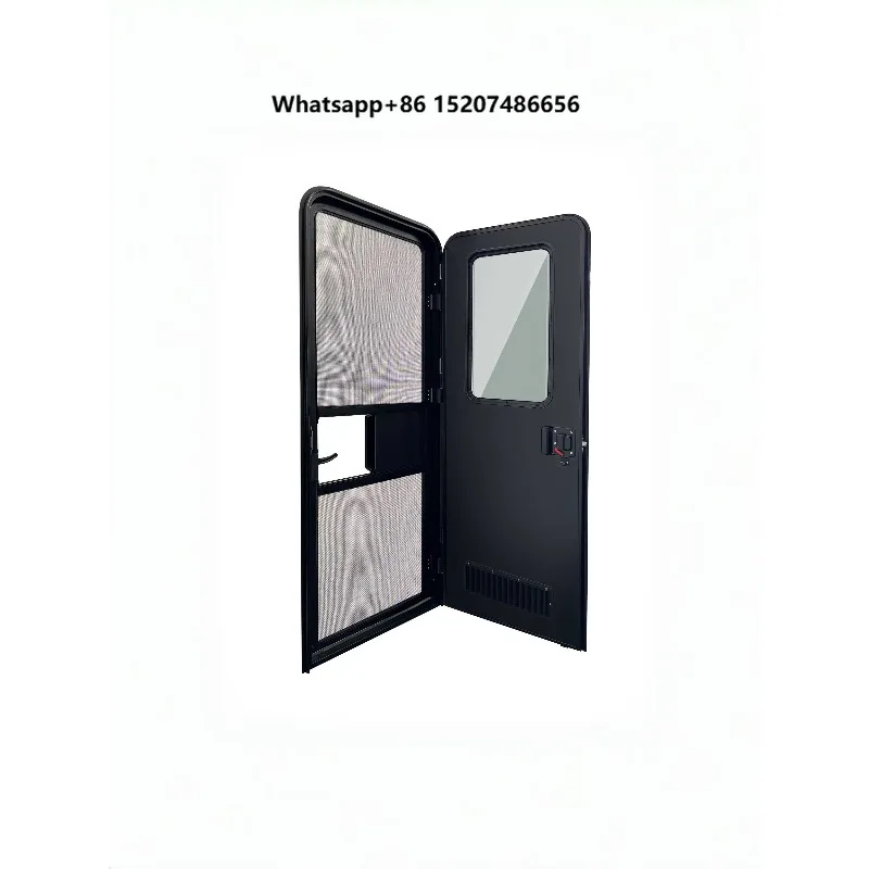 622*1750mm RV Caravan Door Anti-corrosion Powder Coating Complete Lock and Window Fitting Accessories