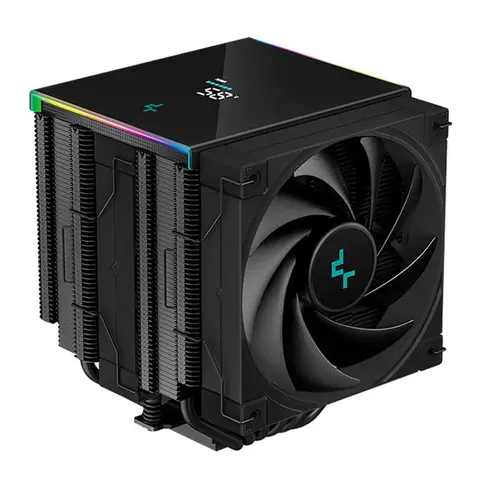 Refroidisseur de processeur DeepCool AK620 avec affichage numérique, 6 caloducs, radiateur à double tours pour LGA 2066 2011 1700 1200 115X AM5 AM4