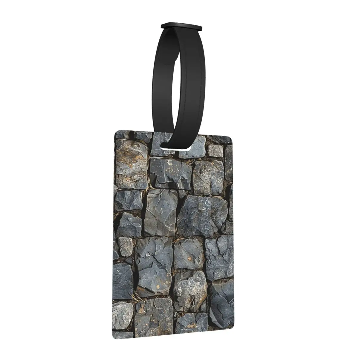 

Багажные бирки с нерегулярным каменным узором, аксессуары для чемодана, дорожная модная бирка для багажа, держатель этикетки, идентификационное имя, адрес