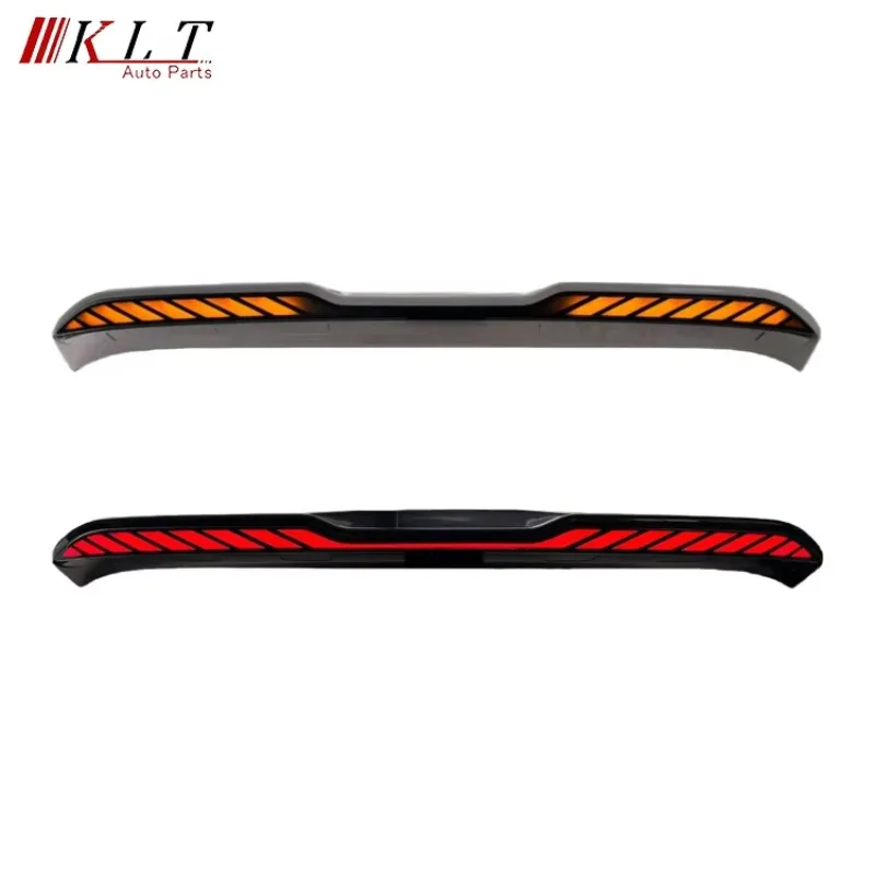 

KLT Car Accessories Facelift Rear Tail Spoiler Rear Roof Wing with Light for fortuner 2016-2024