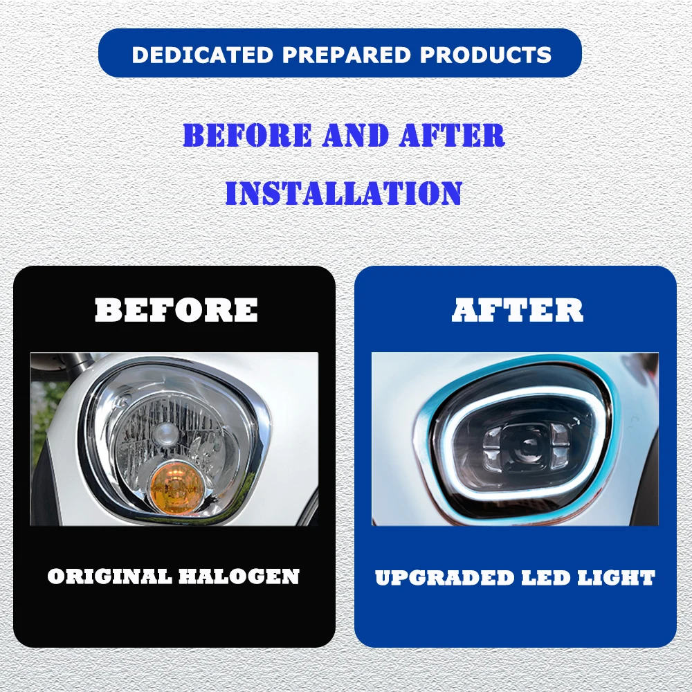 Styling LED HeadLights for BMW MINI R60 11-16 upgrade led DRL Car head lamp Assembly Signal Auto Accessories Modified Lamp