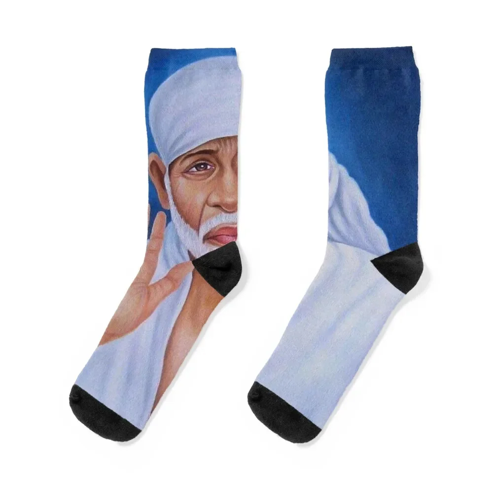 Sai Baba Custom Socks para homens e mulheres, meias de designer infantil