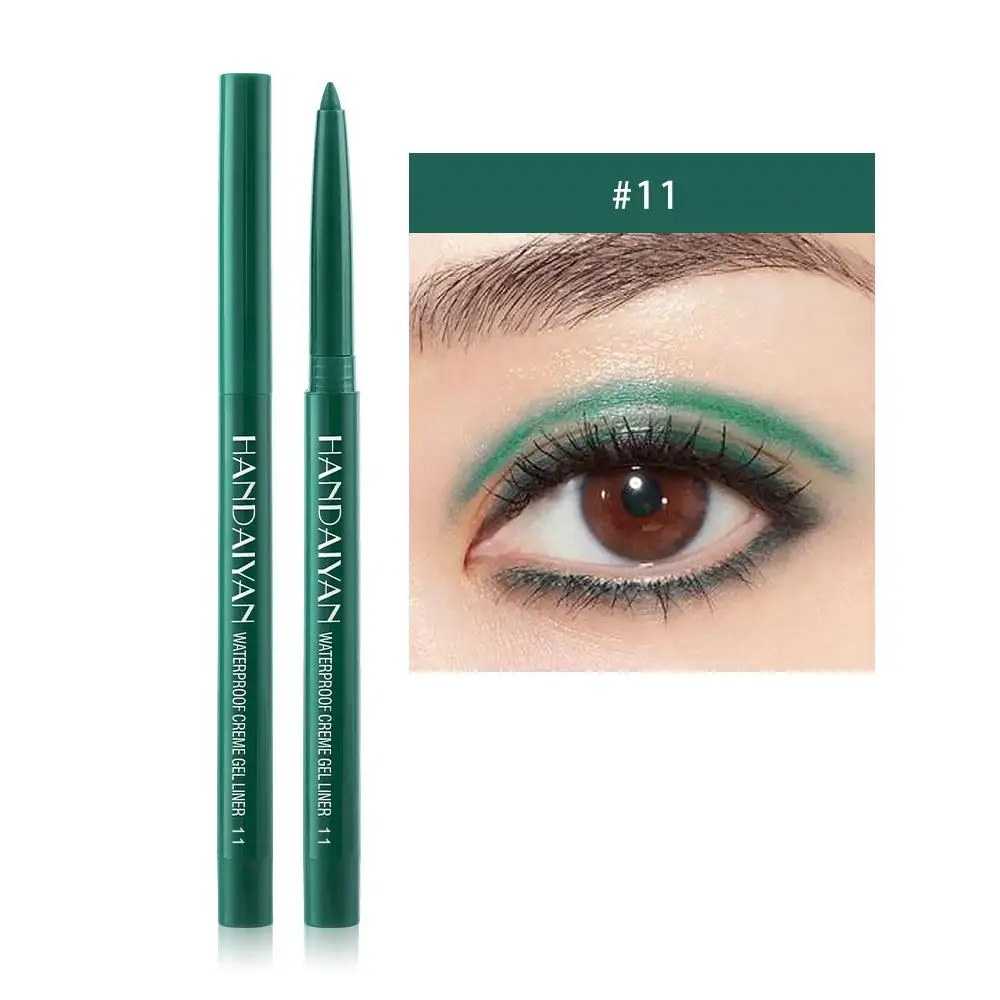 Sexy Wasserdichter Eyeliner-Stift, matte Augenkosmetik, langlebig, Damenmode, rosa, schwarzes Auge, bezaubernder Eyeliner-Stift