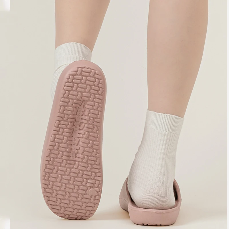Couples Comfortable Arch Support Massage Slippers Woman Soft Soles Eva Cloud House Slippers 2026 Summer Non-Slip Platform Slides - view 4