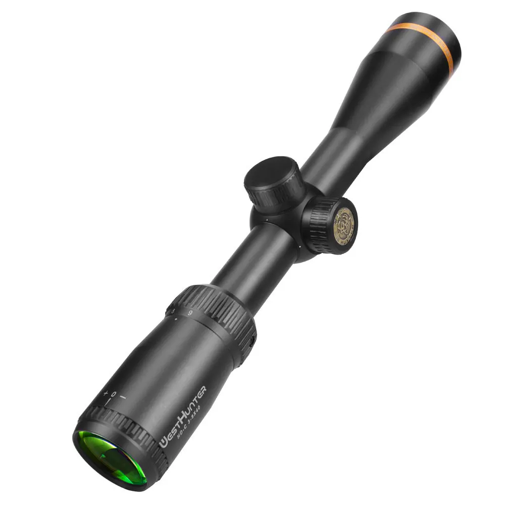 Imagem -02 - Westhunter-sfp Riflescope com Mil Dot Retículo Airsoft Vistas Ópticas Scopes Caça à Prova de Choque Hd-c 3-9x40 Moa