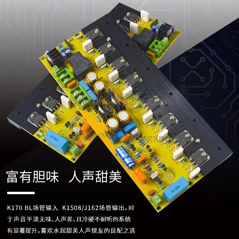 Field tube enthusiast grade finished power amplifier board HI-END high power pure rear stage board super E550/A60