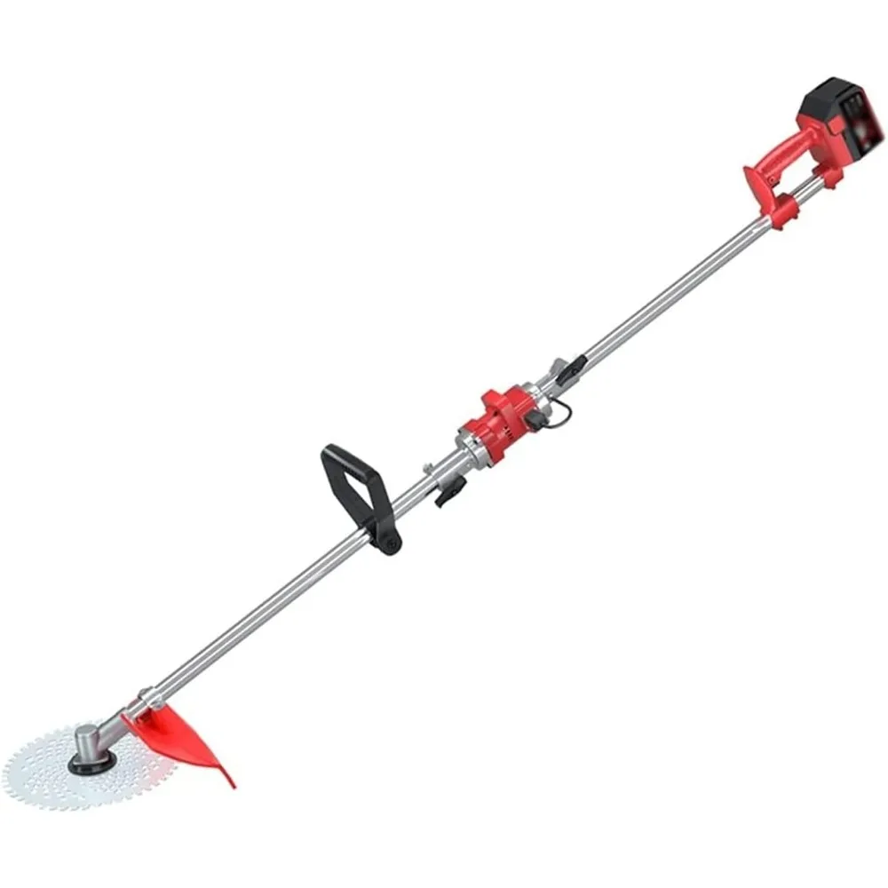 Wireless Multifunction String Trimmer and Weeder with Extendable Handle for Home Gardening