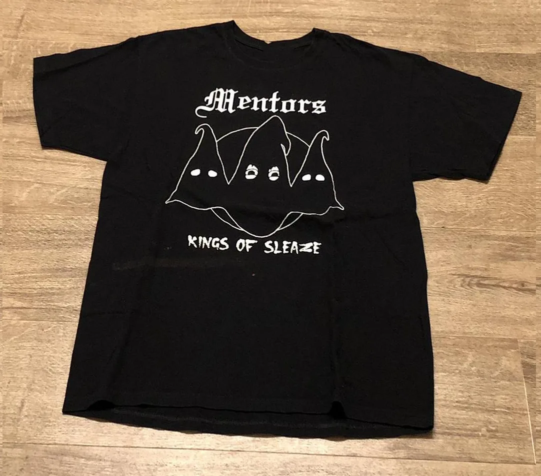 The Mentors Logo T- Shirt Short Sleeve Black Men Size S to 5XL TMB3107