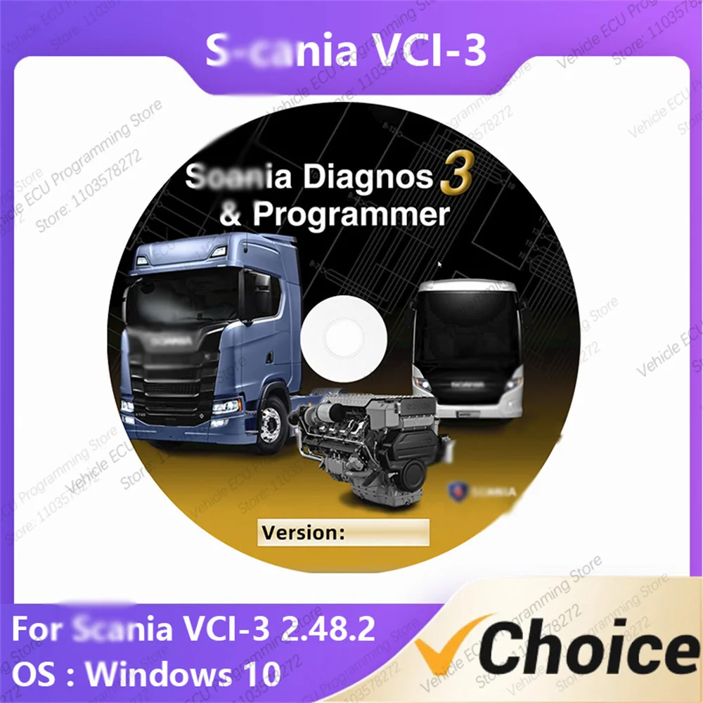 

For Sc-ania SD-P3 2.48.2 Latest Software Spare Part Programming Fault codes Activation Adjustment Background information V-C-I-3