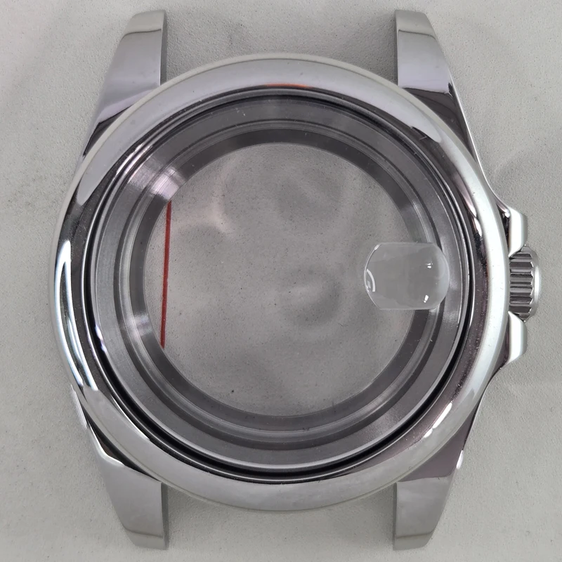NEITON 36mm 39mm zilveren horlogekast saffierglas FitNH35 NH36 NH34 ETA2824 PT5000 beweging - afbeelding 1