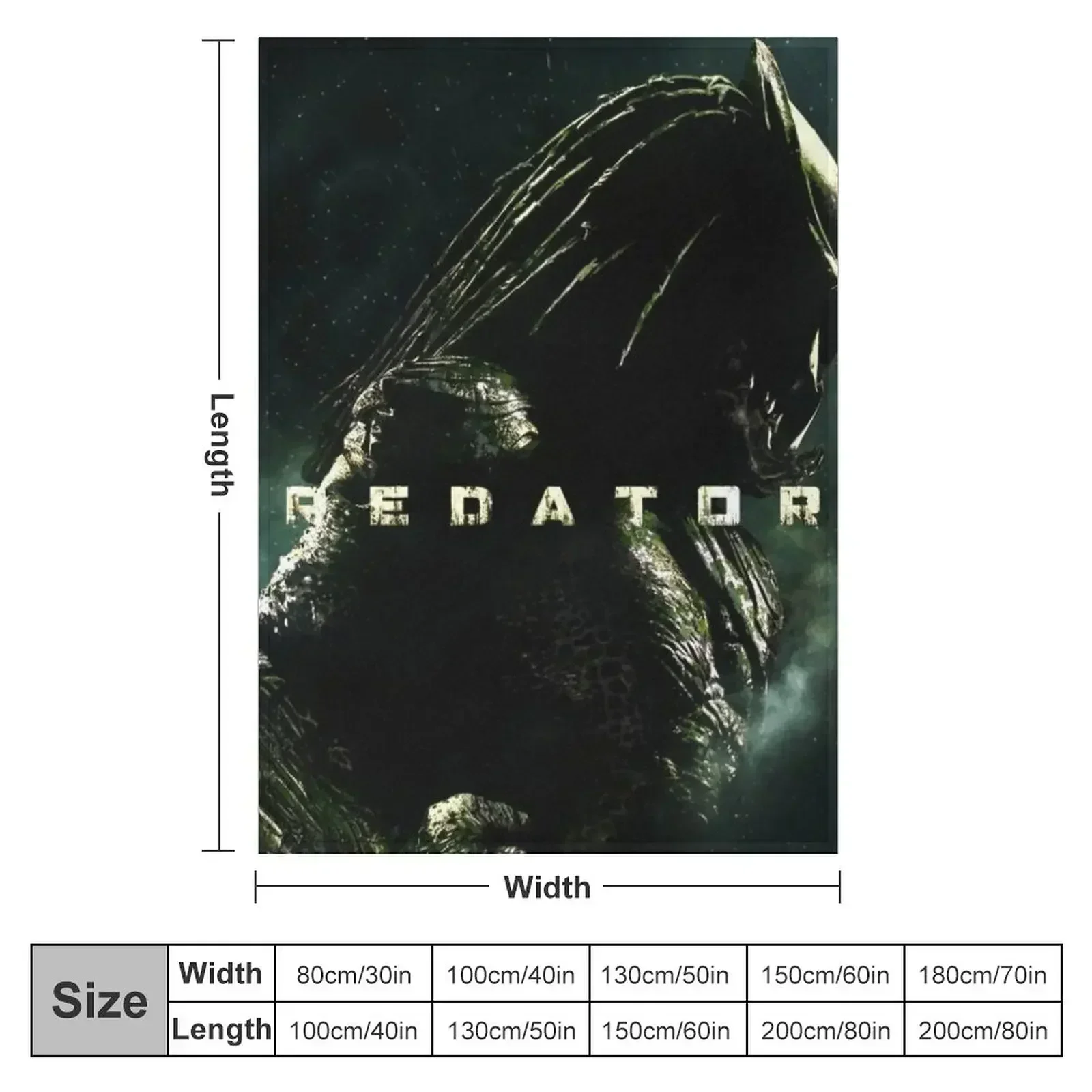Predator Way Throw Blanket manga Beach Blankets For Bed Plush Blankets