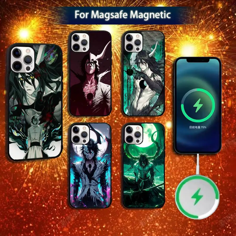 

U-UlquiorraS Anime C-Cifer Phone Case For iPhone 17,16,15,14,13,12,11,Pro,Max,Plus,Mini,Magsafe,Magnetic Wireless Charging Case