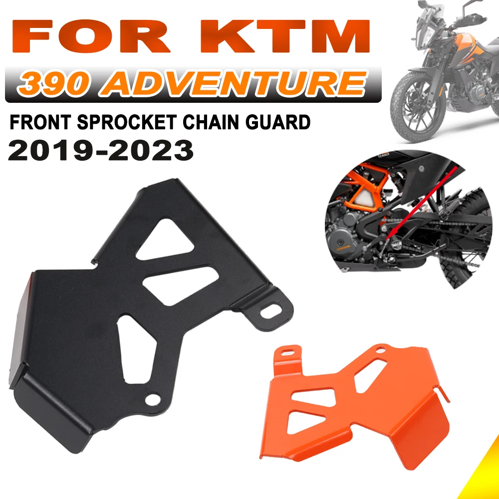 

2022 Motorcycle Front Sprocket Guaud Protector Chain Cover For KTM 390 Adventure ADV 390Adventure 2019- 2021 2023 Accessories