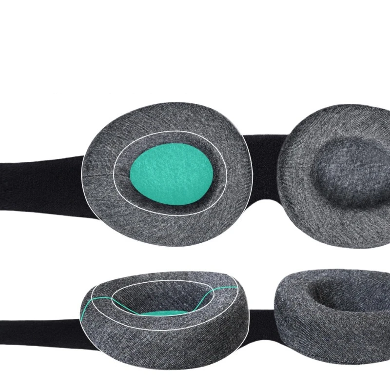 قناع نوم معتمد بنسبة 100% وضغط العين مريح وقابل للتعديل مثالي للنوم قناع نوم ثلاثي الأبعاد للنساء والرجال