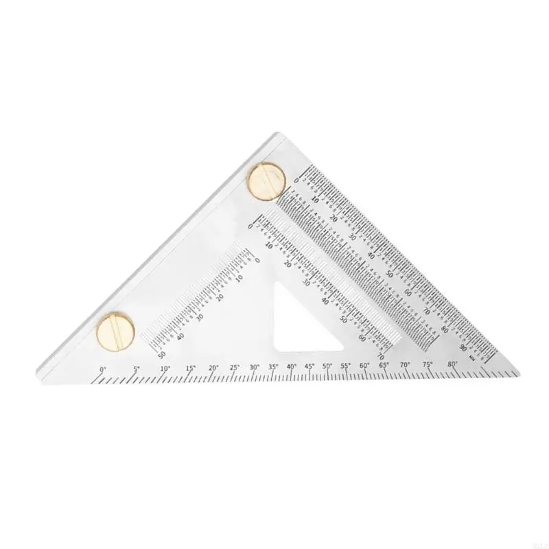 MXLB Neutral Steel Sqaure Ruler Marking Tool for Detailed Woodwork Measurements