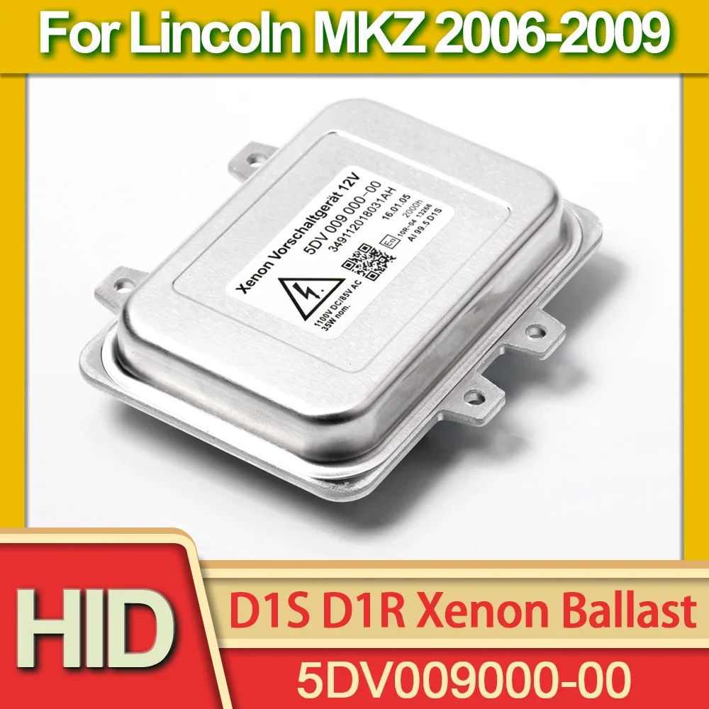 

Блок управления ксеноновой фарой HID 35W для Lincoln MKZ 2006-2009, OEM 5DV009000-00, балласт ксеноновой фары D1S D1R