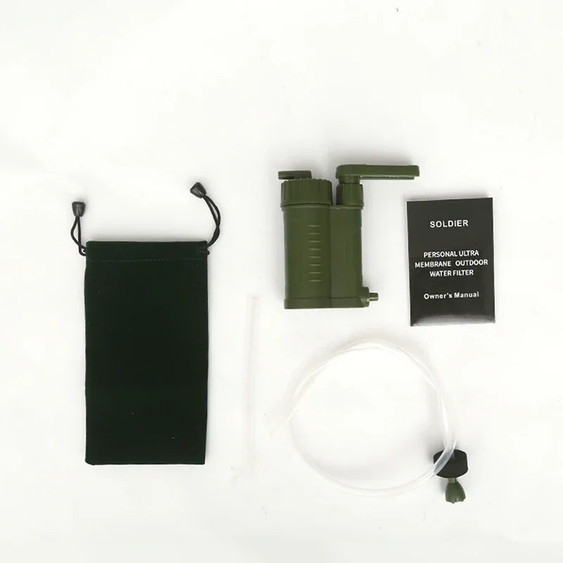 Portable camping outdoor supplies water purification equipment emergency purifier Water filter