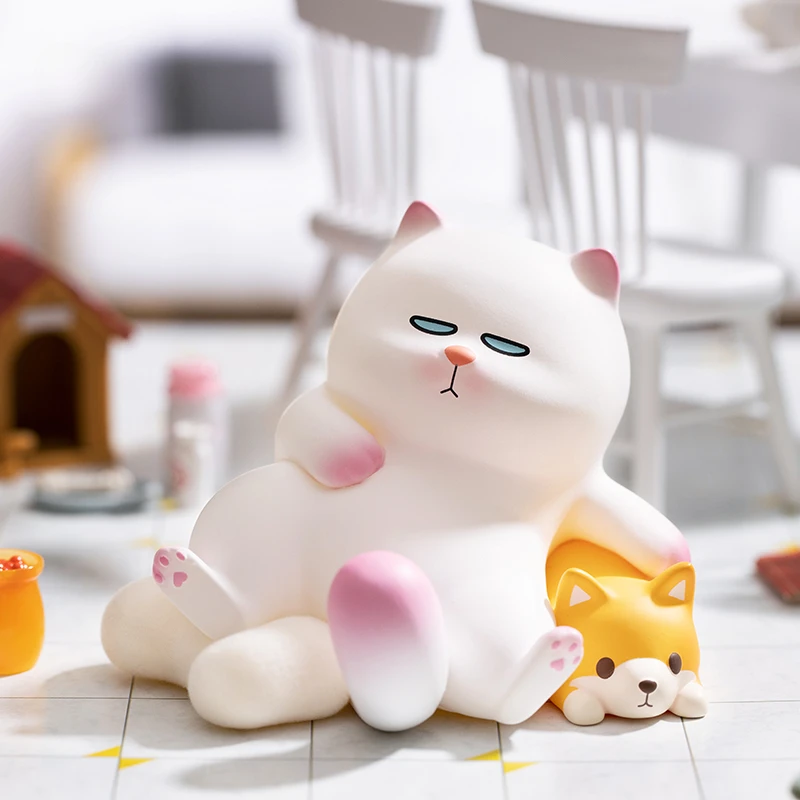 VIVI CAT Lazy Friend Series Blind Box Toy Doll Cute Anime Original Figure Gift girl birthday kawaii Christmas