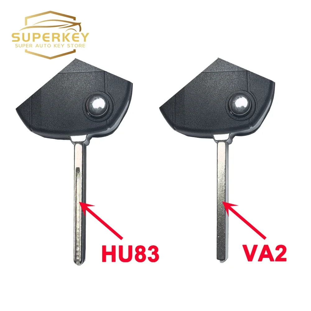 SUPERKEY передняя фара Средний дистанционный ключ оболочка для Peugeot 208 2008 301 308 508 RCZ для Citroen C-Elysee