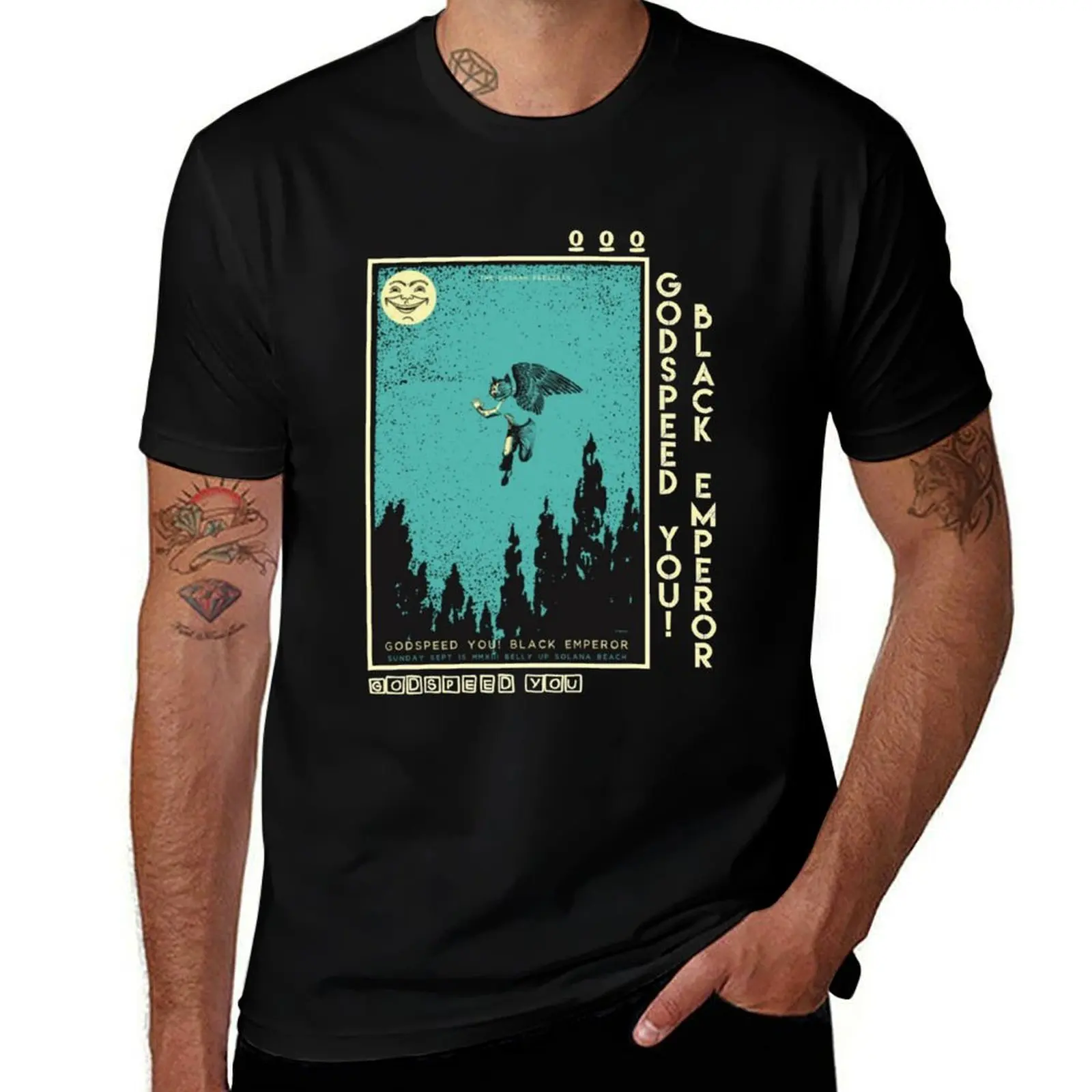 Godspeed You Black Emperor Classic T-Shirt Festival Short Sleeve T-Shirt