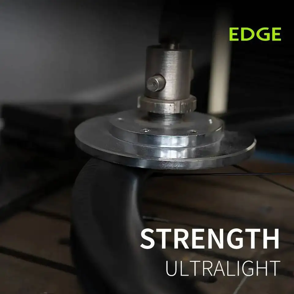 ELITEWHEELS EDGE カーボンリムブレーキロードホイールセット 超軽量