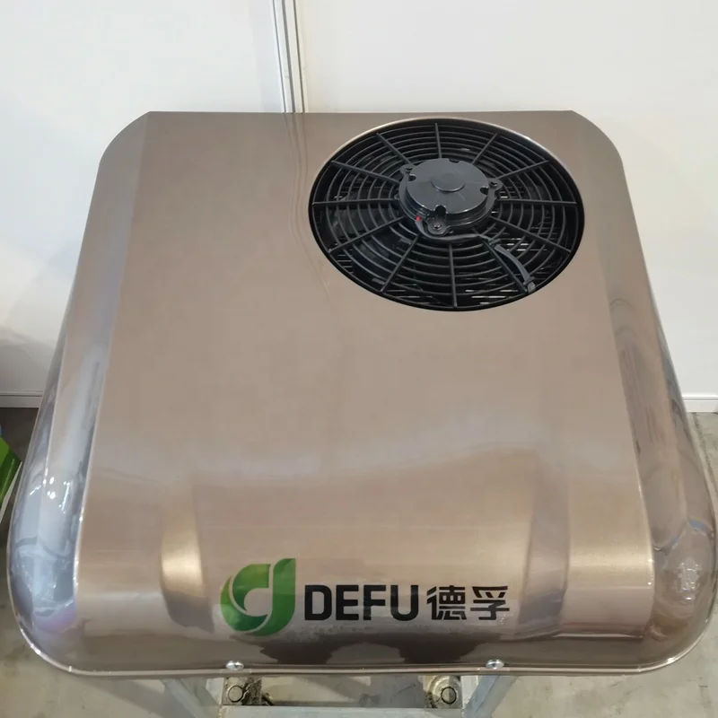 Motorhome Parking Cooler 24V Bus Truck Van AC Air Conditioning 12 Volt 12v Roof Top Air Conditioner For RV