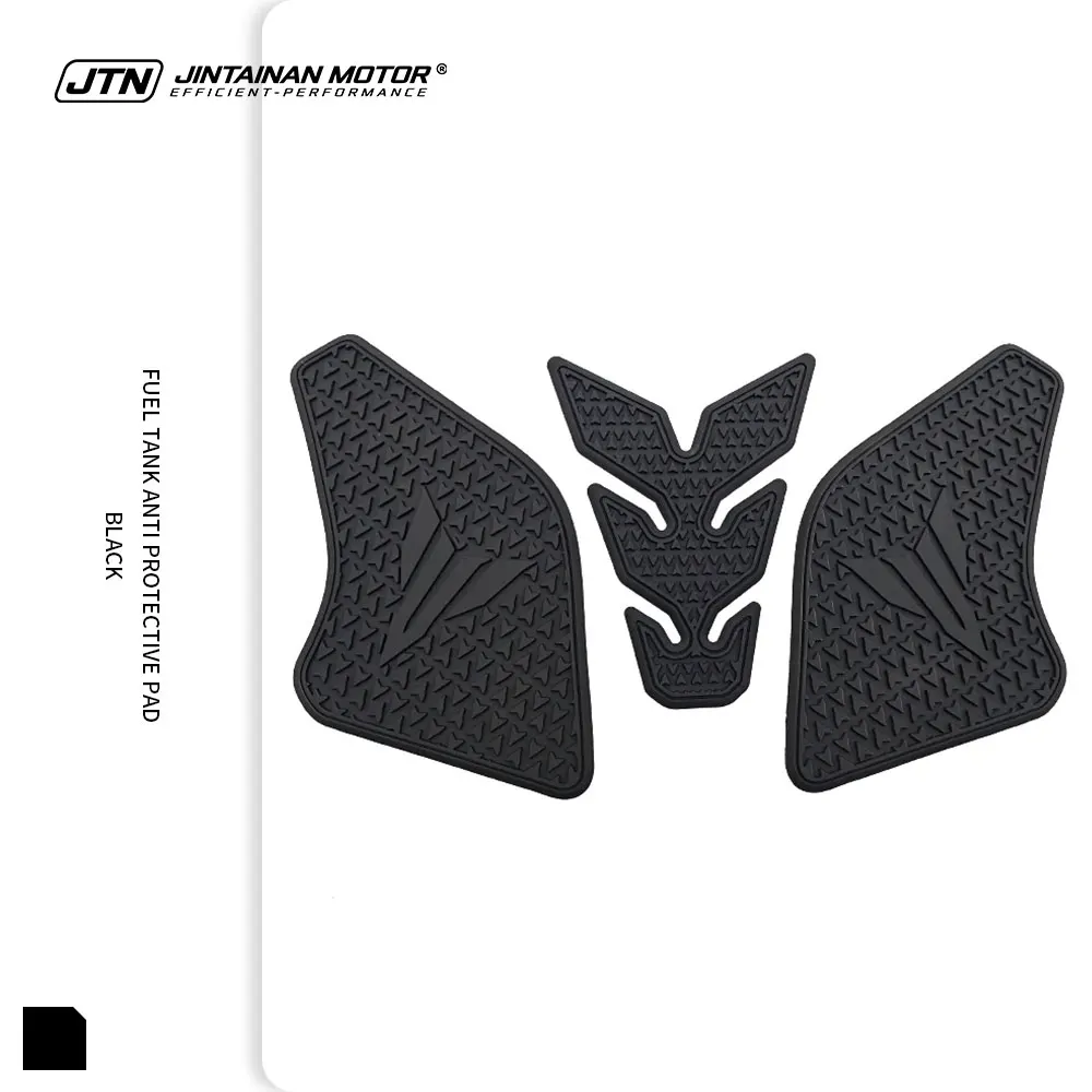 

JTN MT07 MT 07 Tank Pad Protector Motorcycle Non-slip Waterproof Tank Rubber Sticker For YAMAHA MT-07 2021-2023