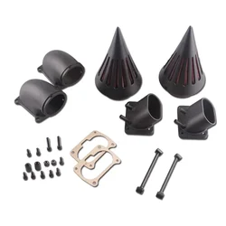 Aluminum For Suzuki M109R Boulevard Billet Motorcycle Cone Spike Air Cleaner Filter Intake Kits Assembly Set