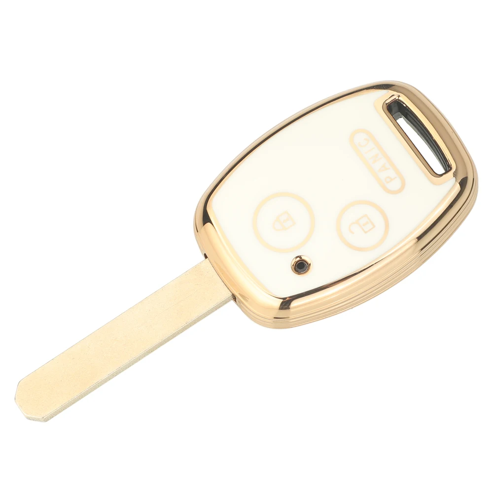 Jingyuqin 2/3/4 BTN Soft TPU Car Key Case For Honda Fit CIVIC JAZZ Pilot Accord CR-V Freed Freed Pilot StepWGN Insight