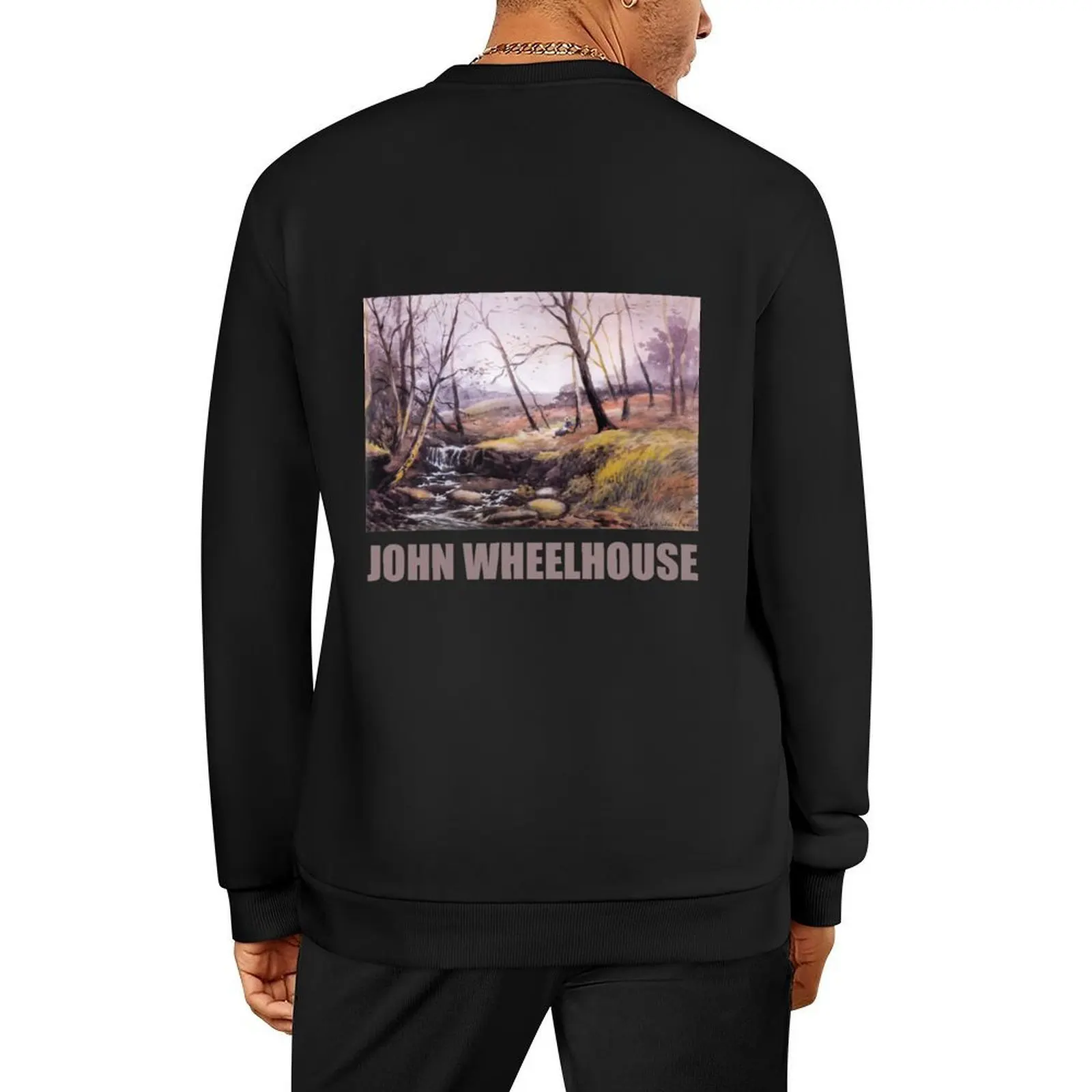 

John Wheelhouse Watercolour Pullover japanese style anime clothes anime clothing tracksuit men sports sweatshirt man