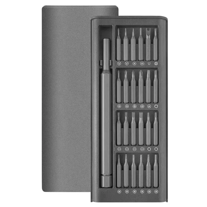 Xiaomi Screwdriver Kit 24 Precision Magnetic Bits DIY Dismountable Screwdriver Set Mini Tool Case for Smart Home PC Phone Repair