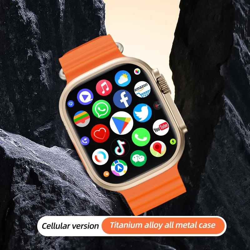 CD10 Cellular Card Eurasian Version Smart Watch 2GB RAM AMOLED Wifi GPS 32GB ROM Position APP Bluetooth Men Women Wireless 2024