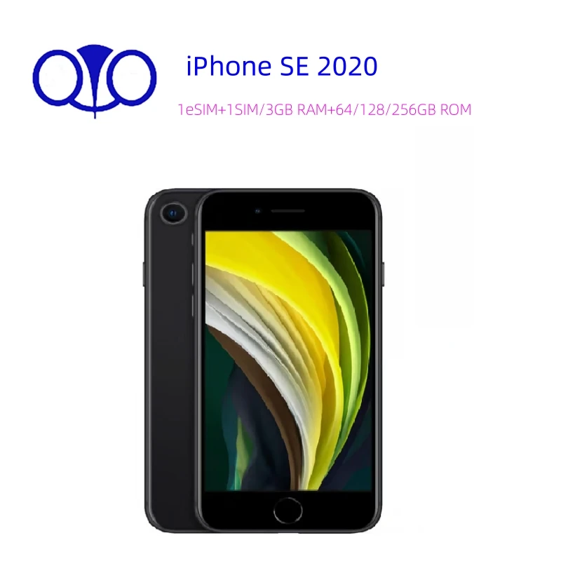 정품 애플 아이폰 SE 2020 언락 폰, SE2 3GB, 64 128 256GB, IOS 4G 휴대폰, 96% 신형 스마트폰