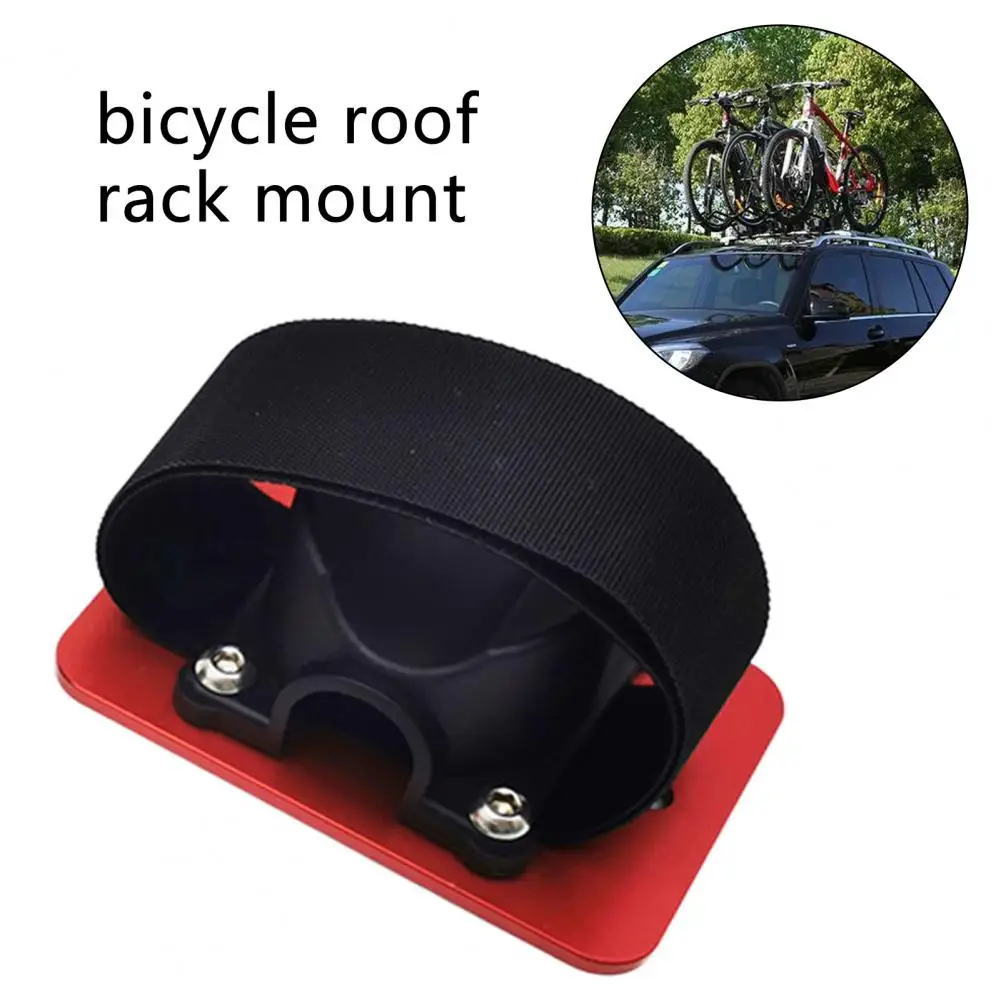 1 Set Bike Fork Mount Car Roof Rack Support Quick Release Professional Car Roof-Top Rack for Mountain Bike