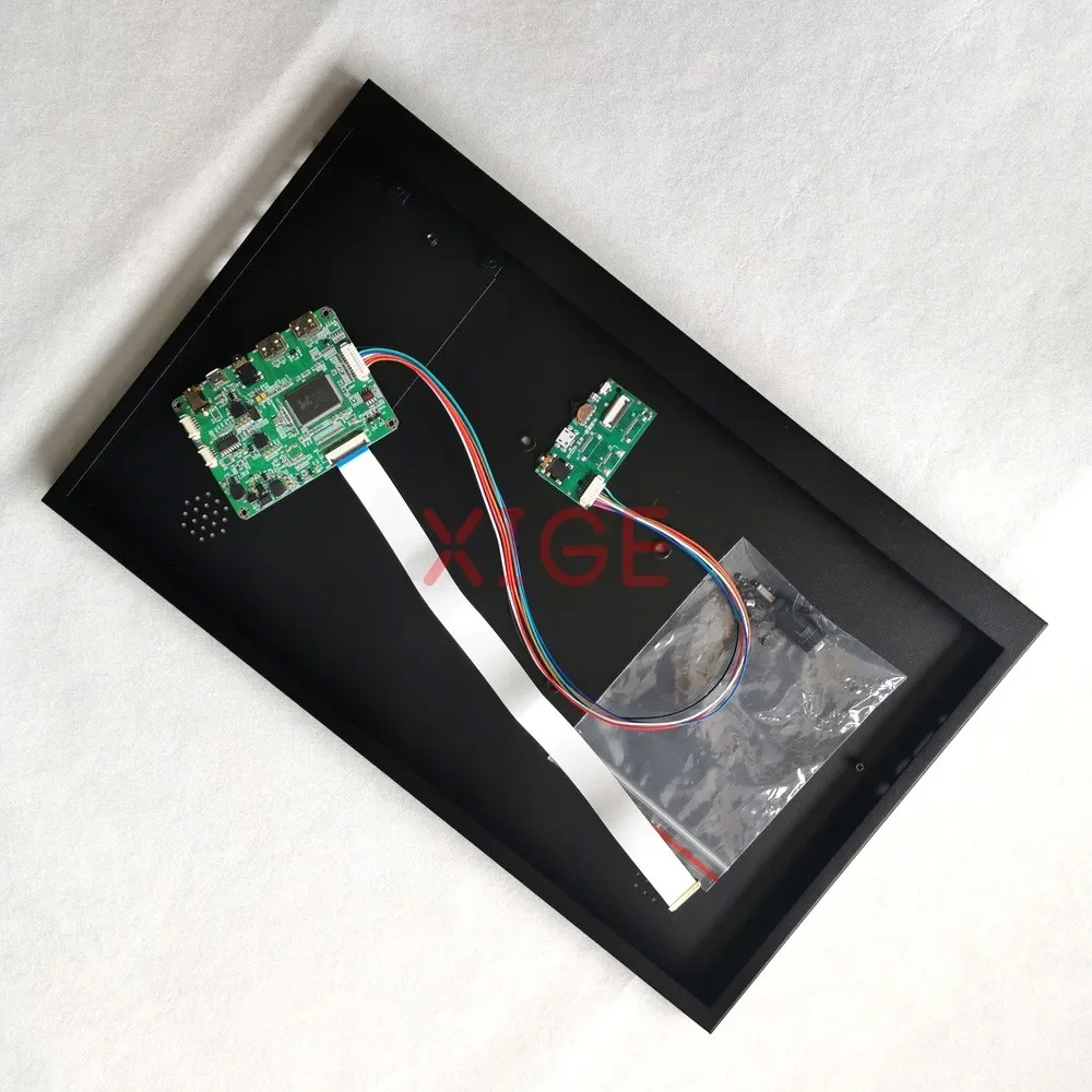 

For LTN156AT37 LTN156AT39 Portable Display Micro USB Driver Board&Metal Shell 1366*768 EDP 30 Pin DIY Refit Kit 15.6" Mini-HDMI