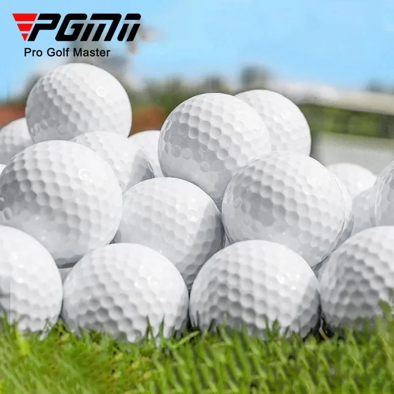 PGM  2-Layer Golf Balls - 392 Dimple, Max Distance, Spin Control, Durable, Precision - for Golf Training & Play