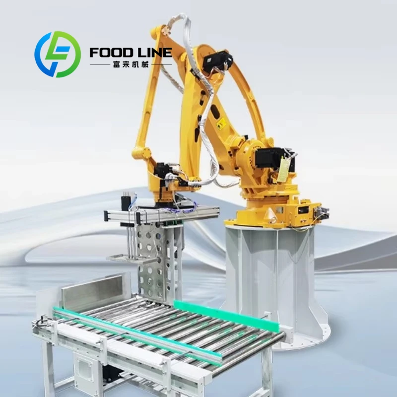 

High-Speed Automatic Palletizer for Efficient Packaging Lines with 1-Year Warranty and Lifetime Maintenance
